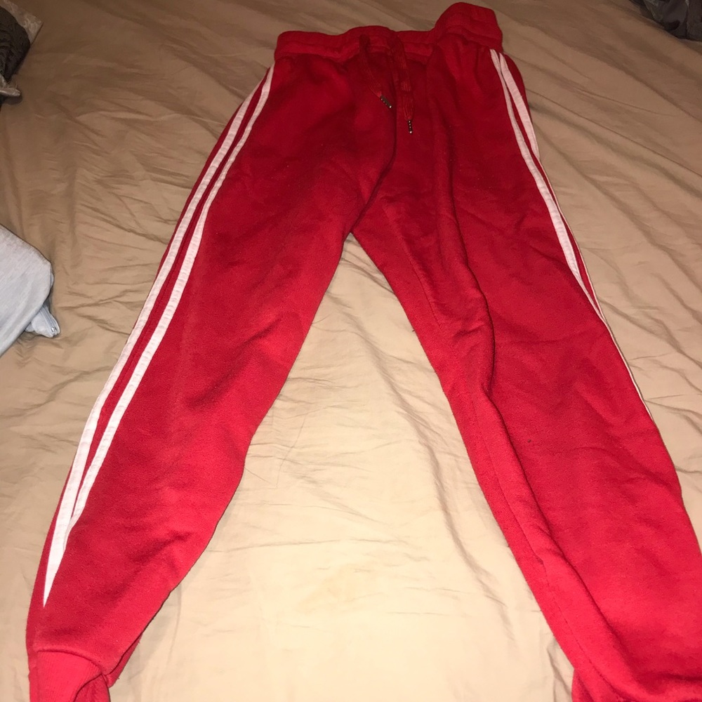 Red Joggers